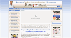 Desktop Screenshot of hemorrhoids.org